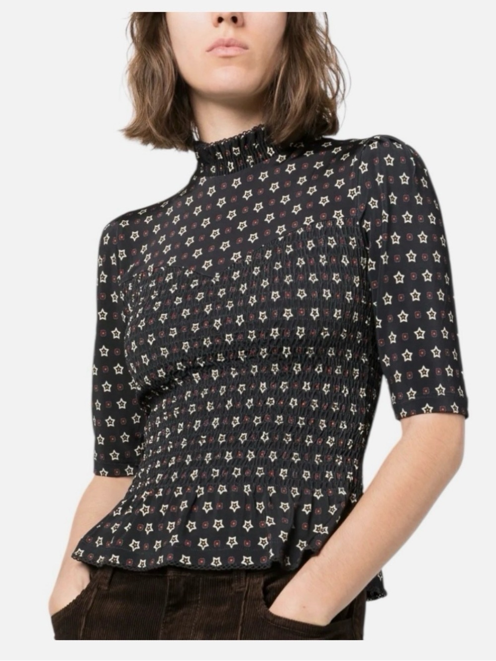 Sandro starry top size M-L